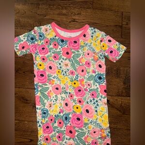 Little Sleepies Secret Garden PJ Top Size 7/8